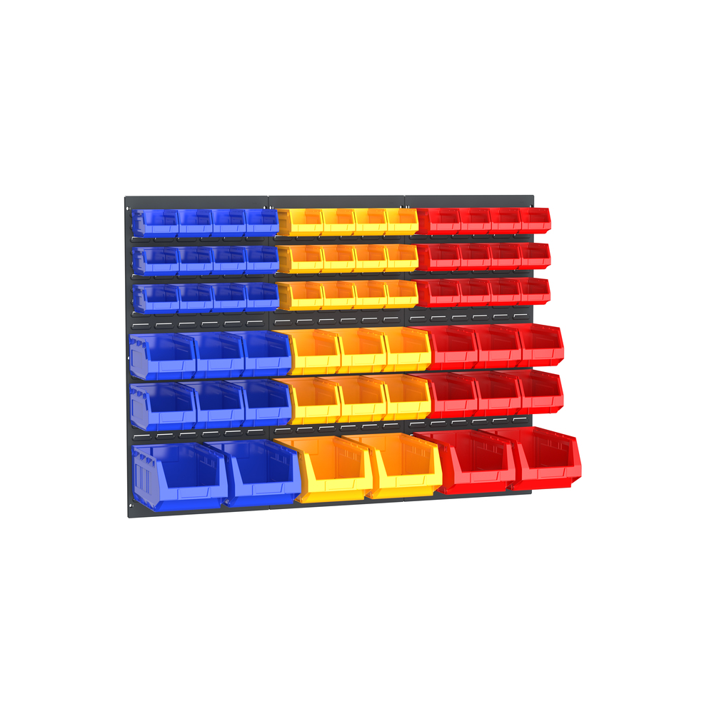 14030015. - Louvre panel and bin kit