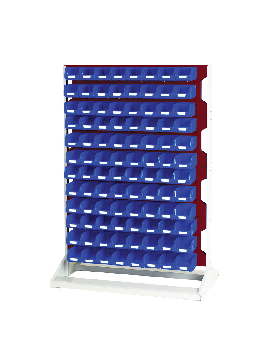 16917220.24V - Louvre panel rack double sided & bin kit