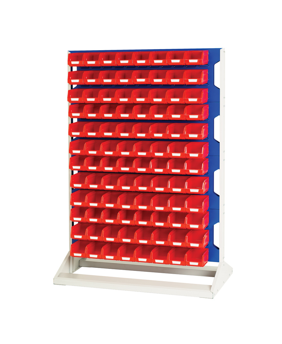 16917221.11V - Louvre panel rack double sided & bin kit