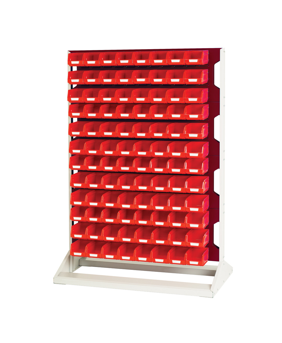 16917221.24V - Louvre panel rack double sided & bin kit