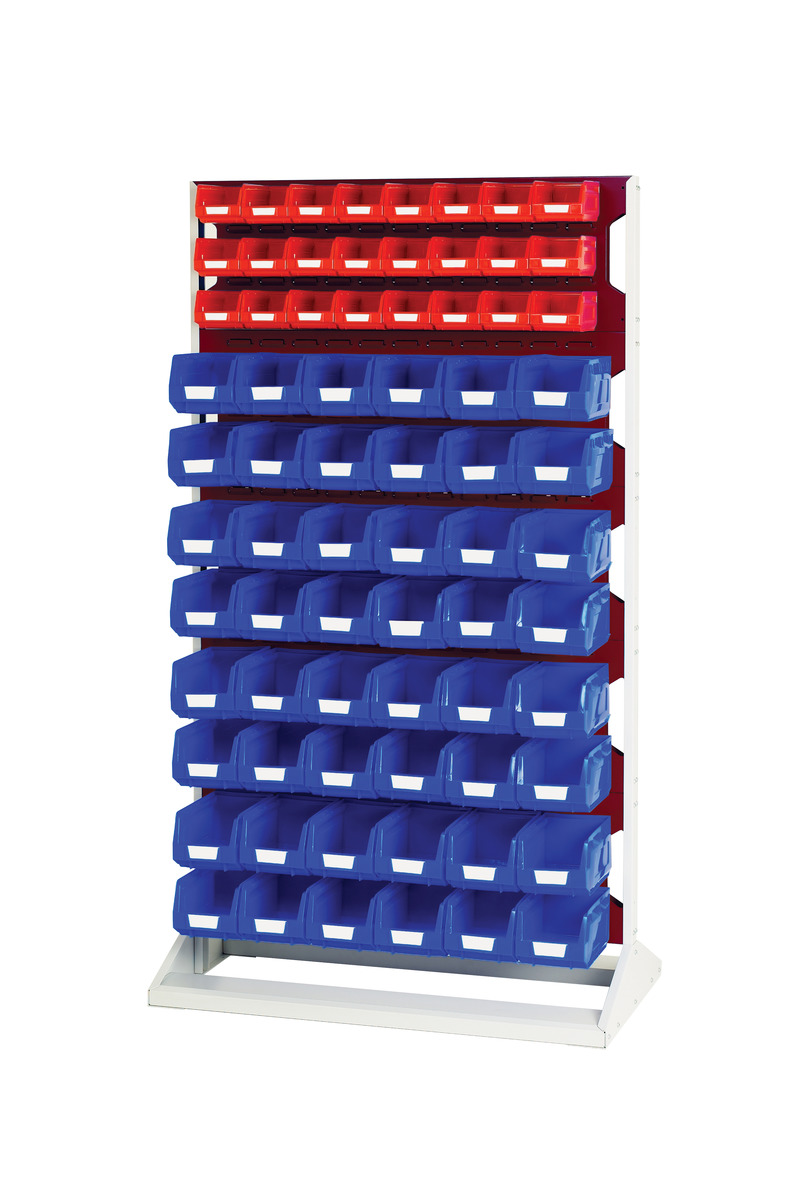 16917225.24V - Louvre panel rack double sided & bin kit