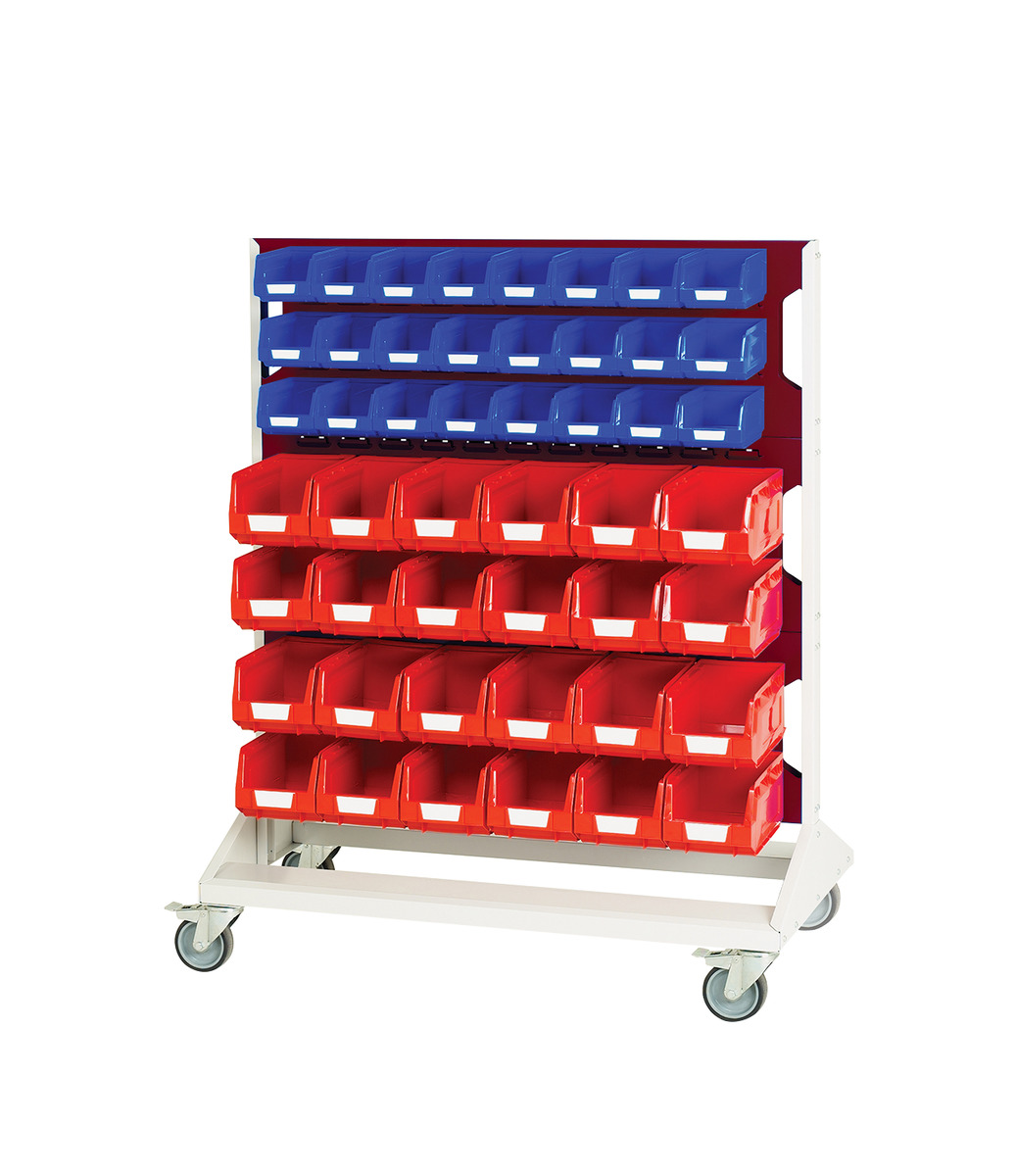 16917226.24V - Louvre panel trolley double sided & bins