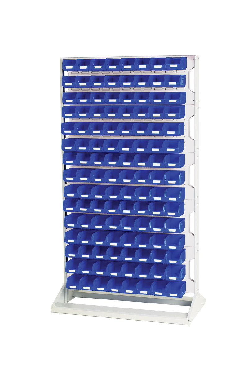 16917230.16V - Louvre panel rack double sided & bin kit
