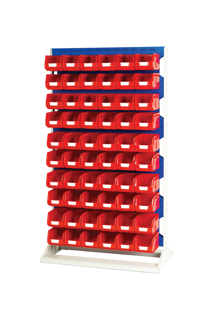 16917232.11V - Louvre panel rack double sided & bin kit
