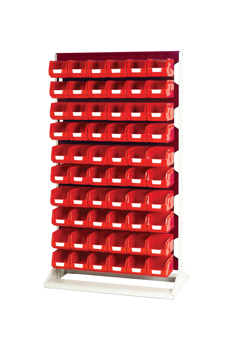 16917232.24V - Louvre panel rack double sided & bin kit
