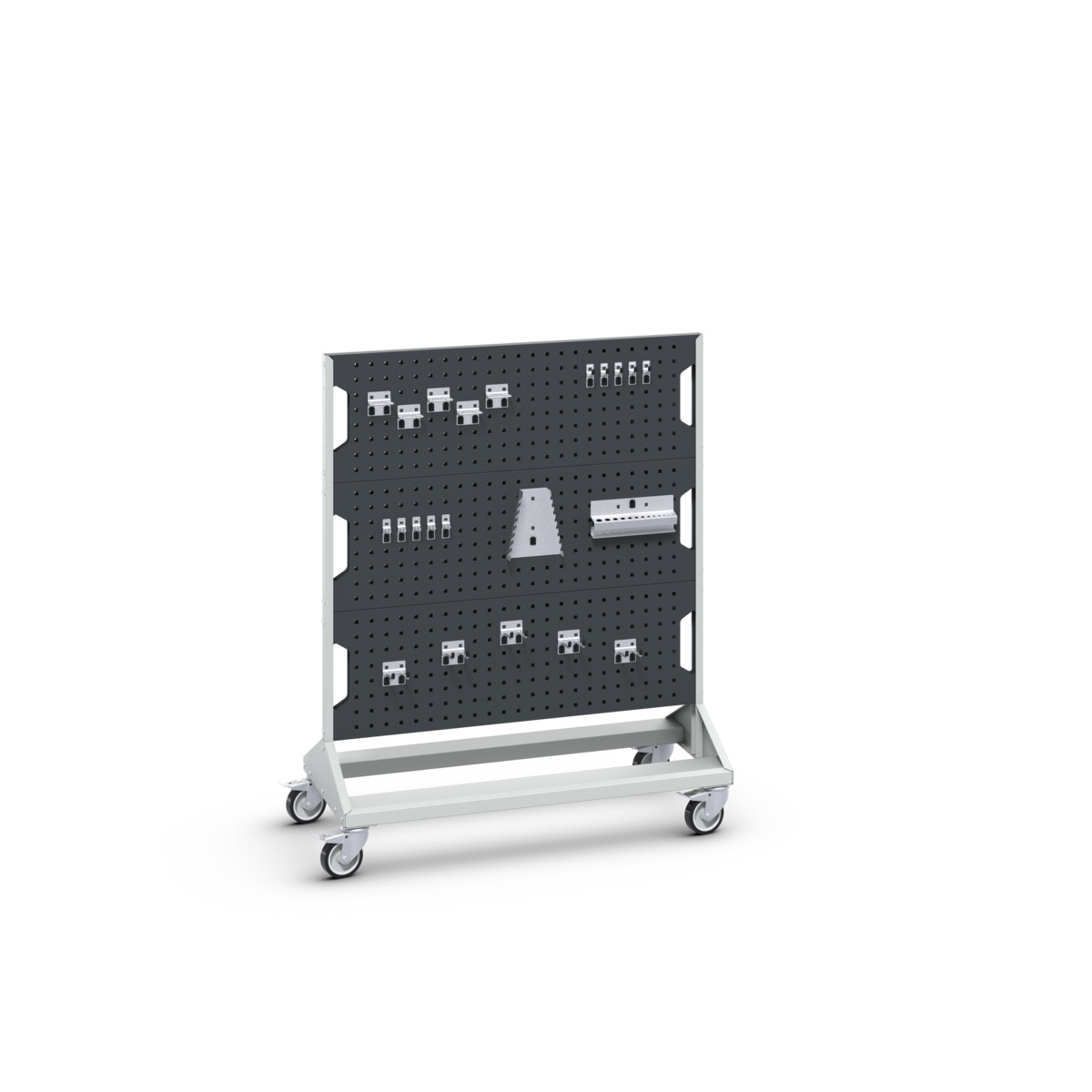 16917260. - perfo panel trolley double sided & hooks