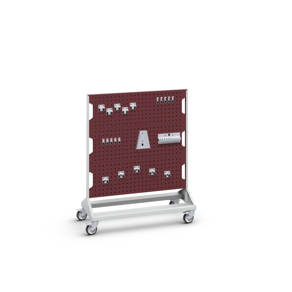 16917260.24V - perfo panel trolley double sided & hooks