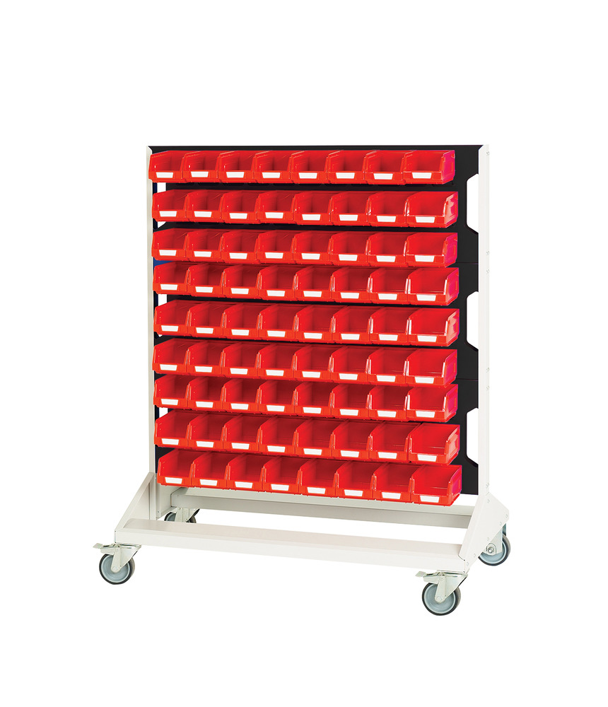 16917271.19V - Louvre panel trolley double sided & bins