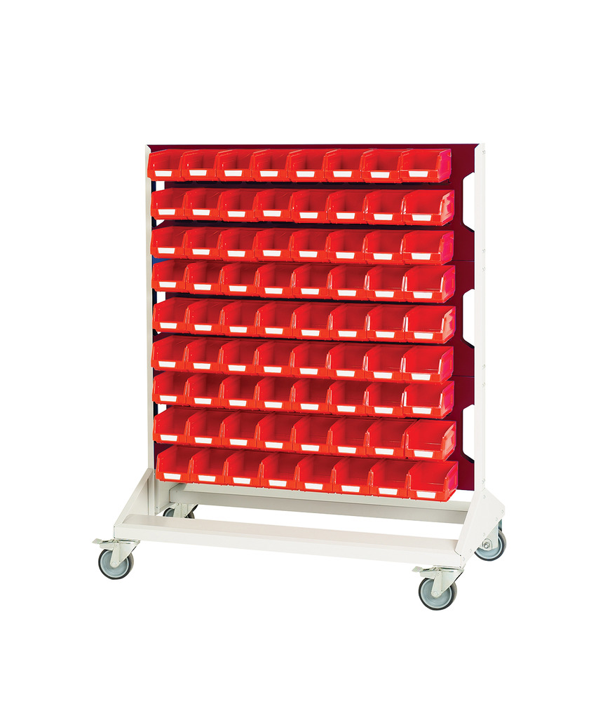 16917271.24V - Louvre panel trolley double sided & bins