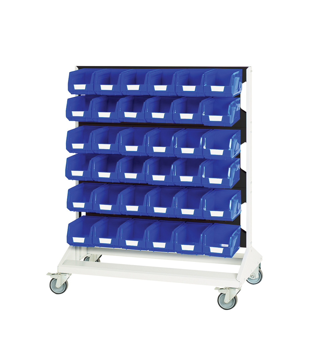 16917272.19V - Louvre panel trolley double sided & bins