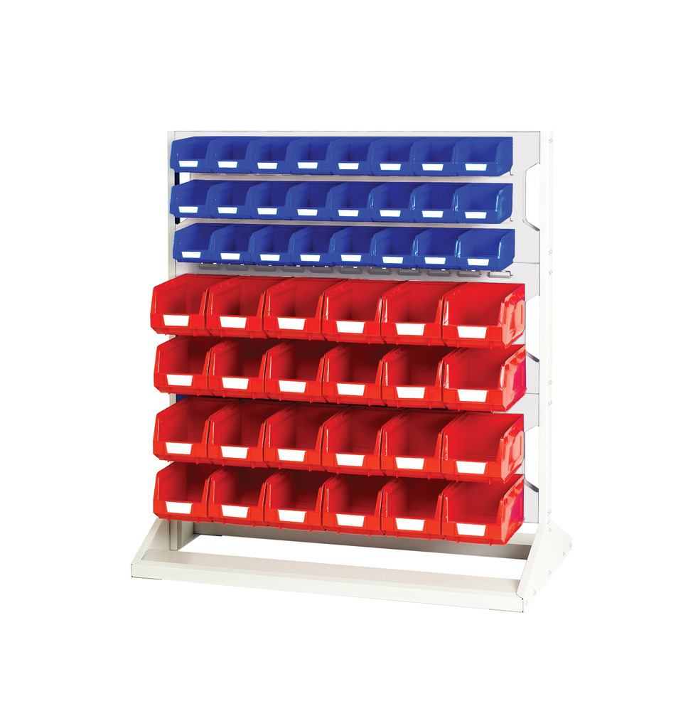 16917320.16V - Louvre panel rack single sided & bin kit