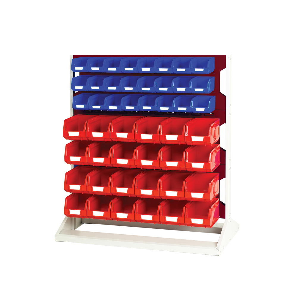 16917320.24V - Louvre panel rack single sided & bin kit