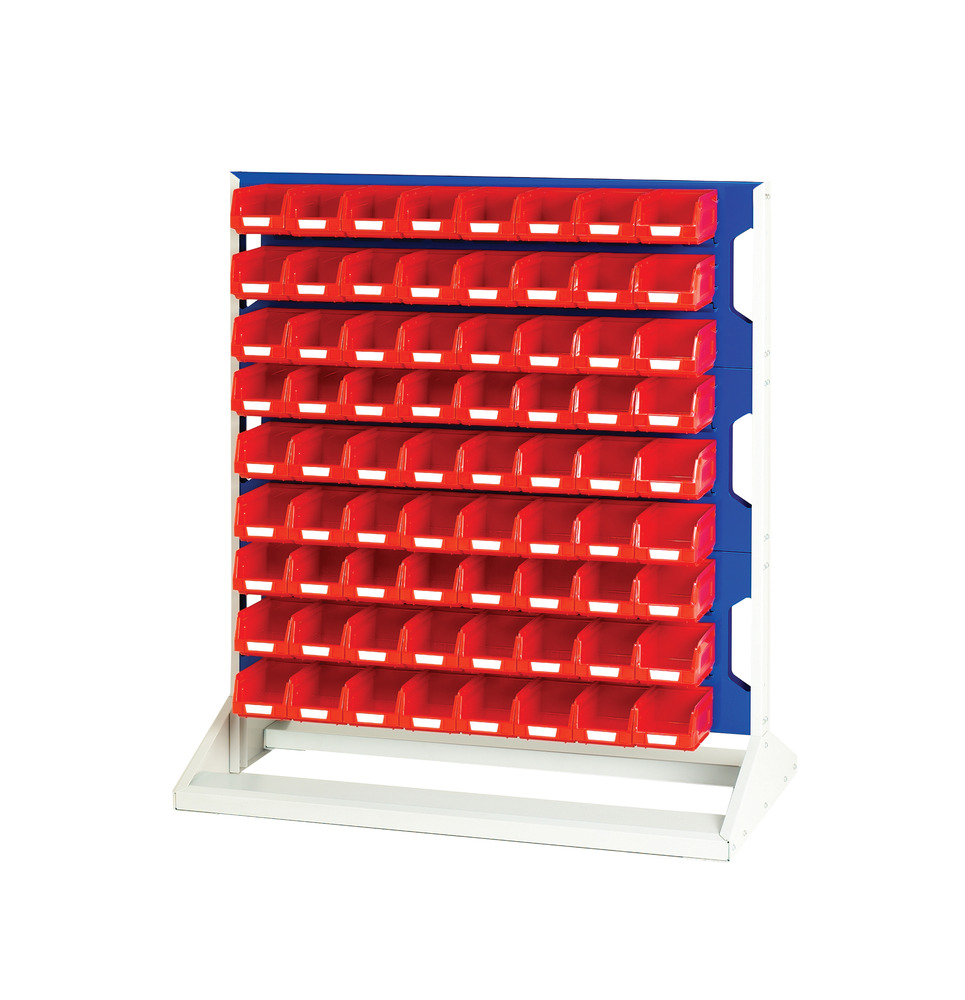 16917321.11V - Louvre panel rack single sided & bin kit