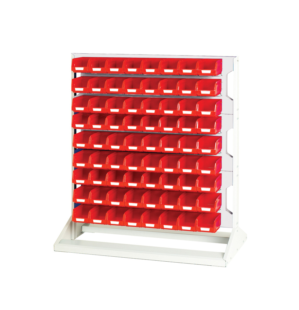 16917321.16V - Louvre panel rack single sided & bin kit