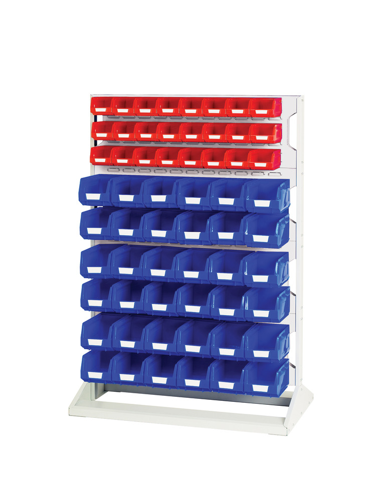 16917323.16V - Louvre panel rack single sided & bin kit