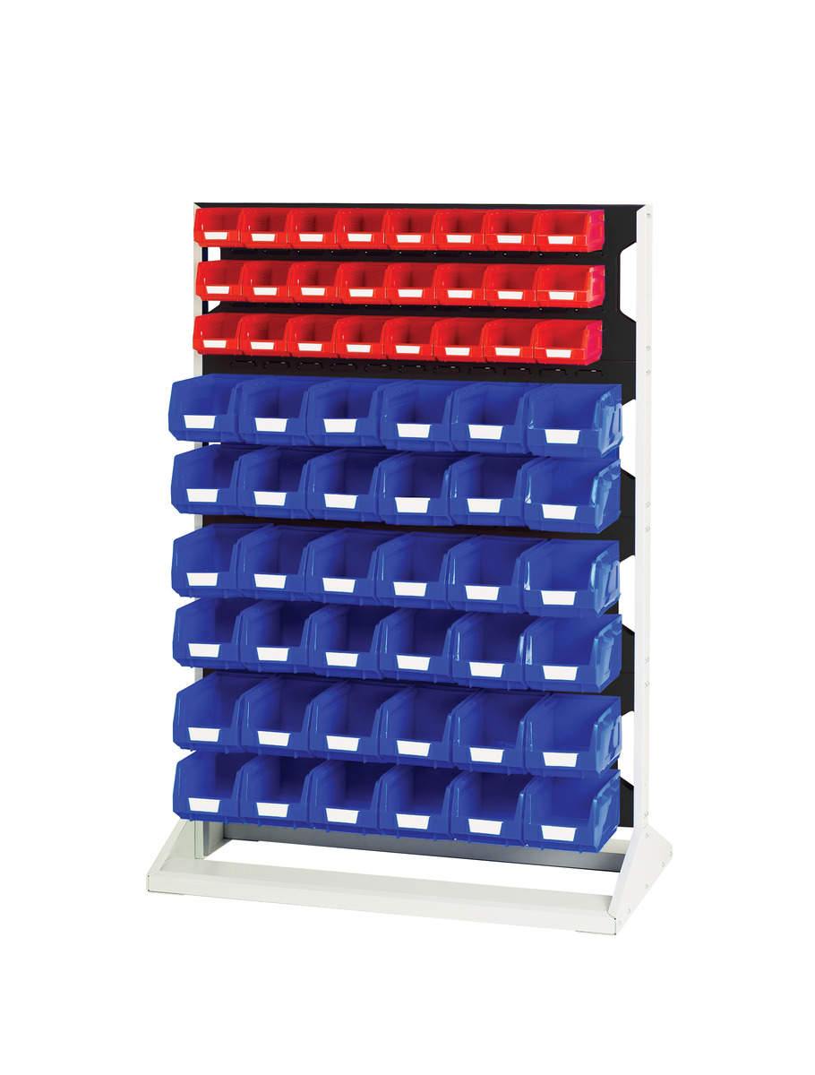 16917323.19V - Louvre panel rack single sided & bin kit