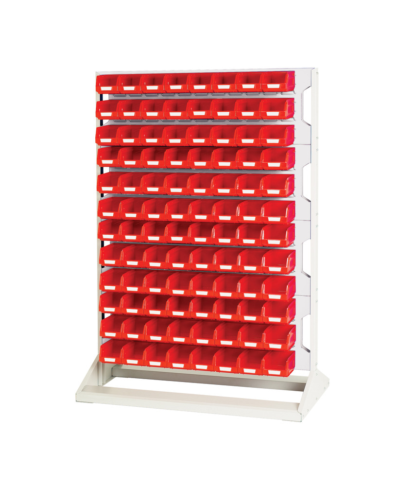 16917324.16V - Louvre panel rack single sided & bin kit