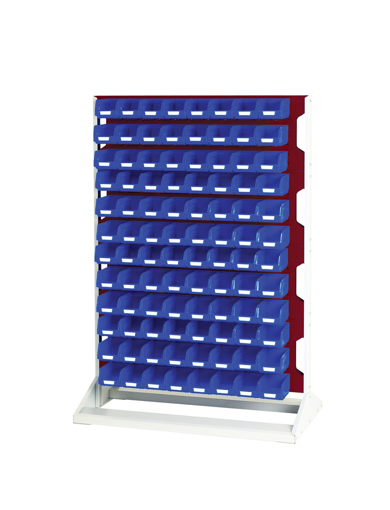 16917325.24V - Louvre panel rack single sided & bin kit