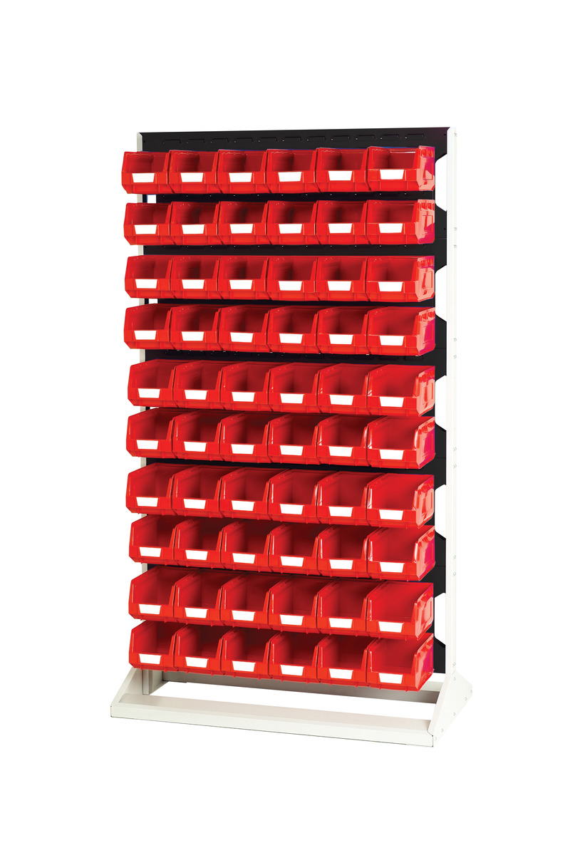 16917327.19V - Louvre panel rack single sided & bin kit