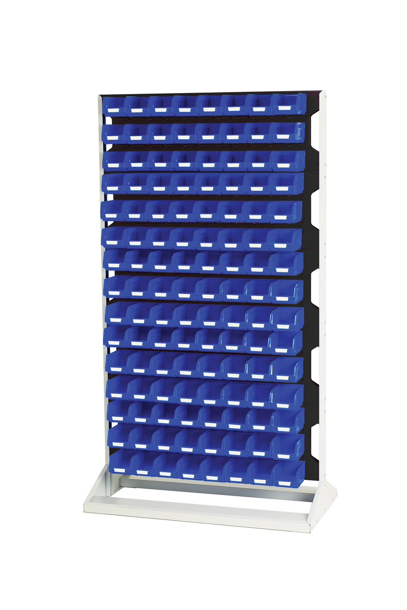 16917328. - Louvre panel rack single sided & bin kit