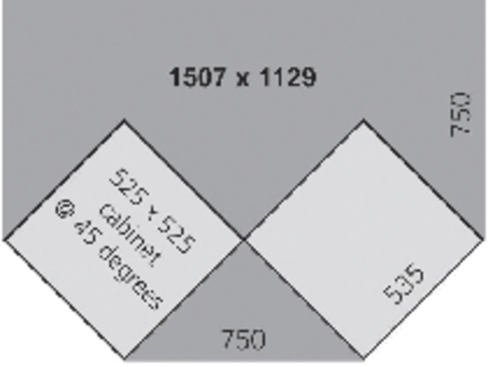 41201068.08V - cubio 'T' worktop