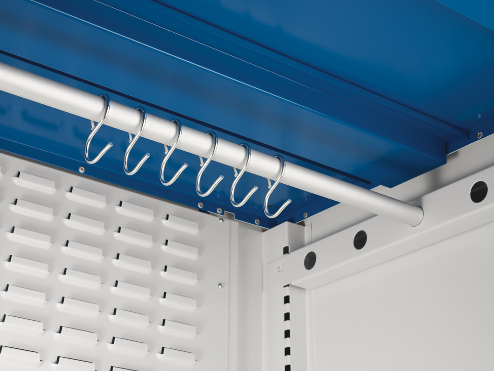 41010041.16V - cubio clothes rail with 6 hooks