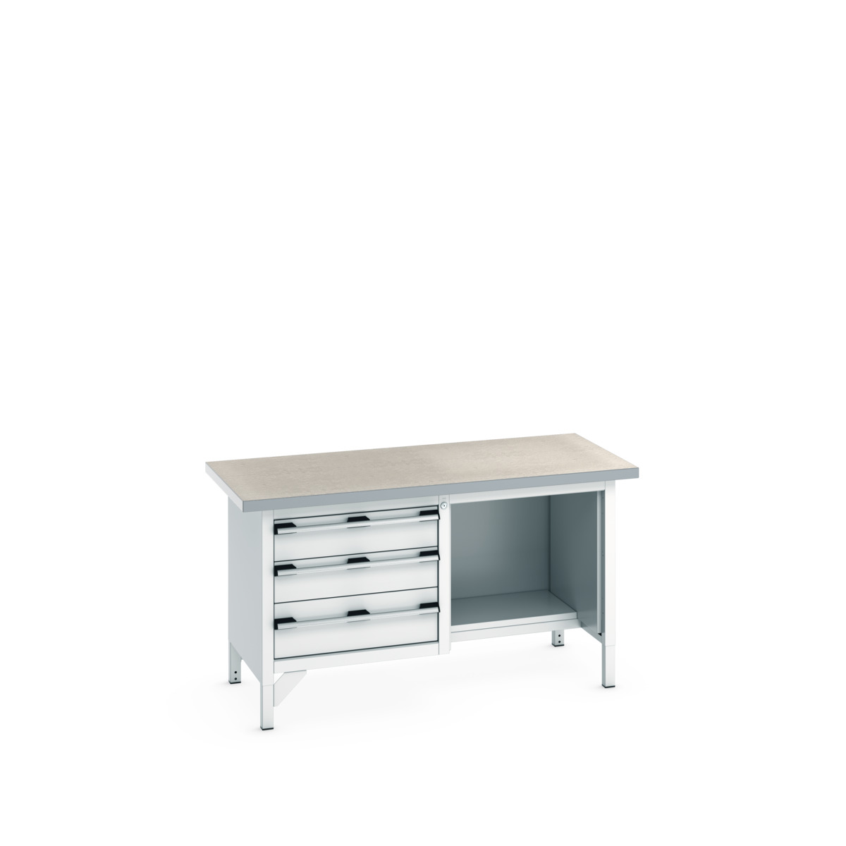 41002042.16V - cubio storage bench (lino)