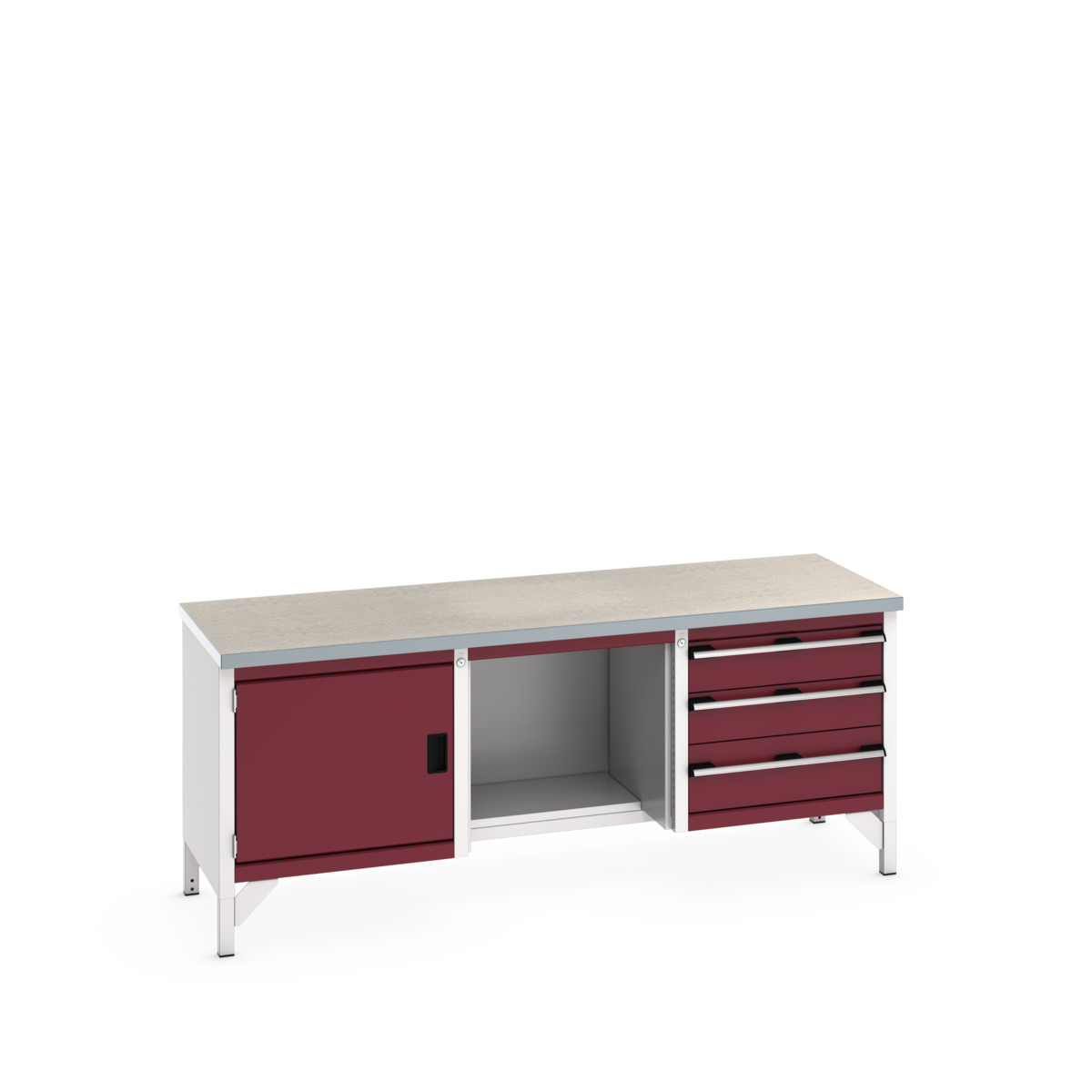41002072.24V - cubio storage bench (lino)