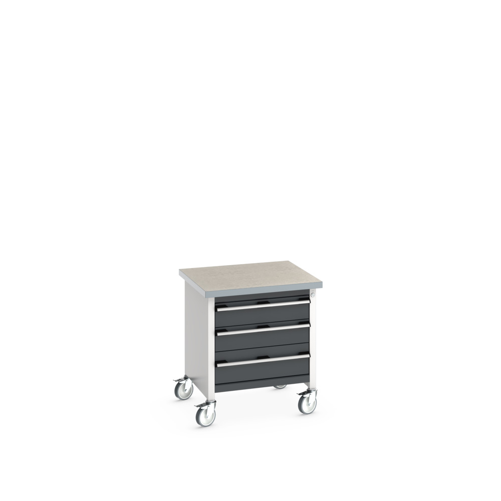 41002093.&#x20;-&#x20;cubio&#x20;mobile&#x20;storage&#x20;bench&#x20;&#x28;lino&#x29;
