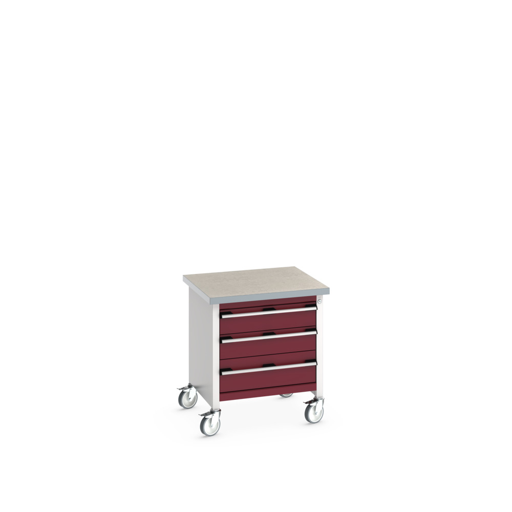 41002093.24V - cubio mobile storage bench (lino)