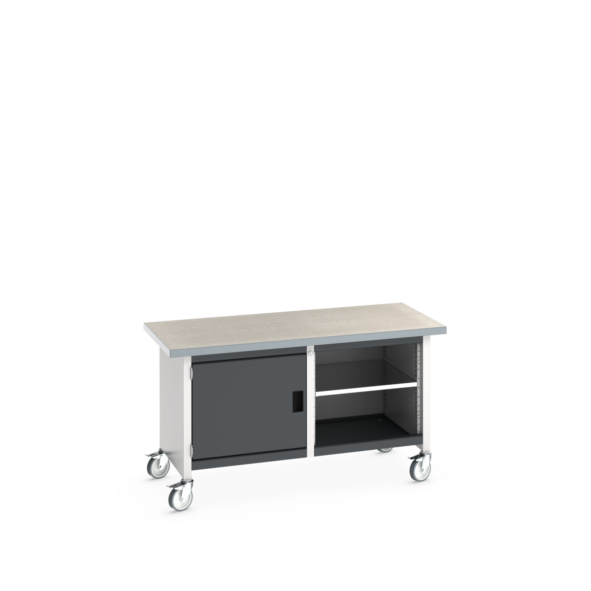 41002096. - cubio mobile storage bench (lino)