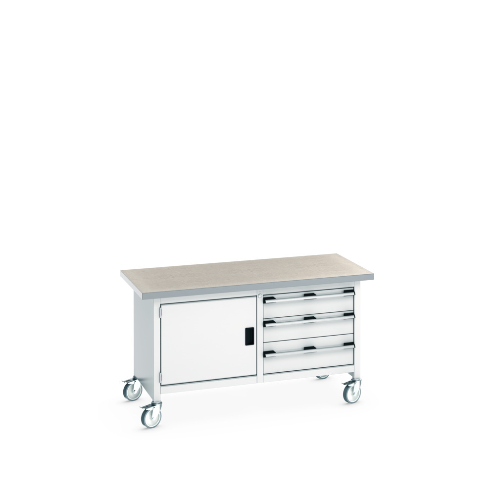 41002102.16V - cubio mobile storage bench (lino)