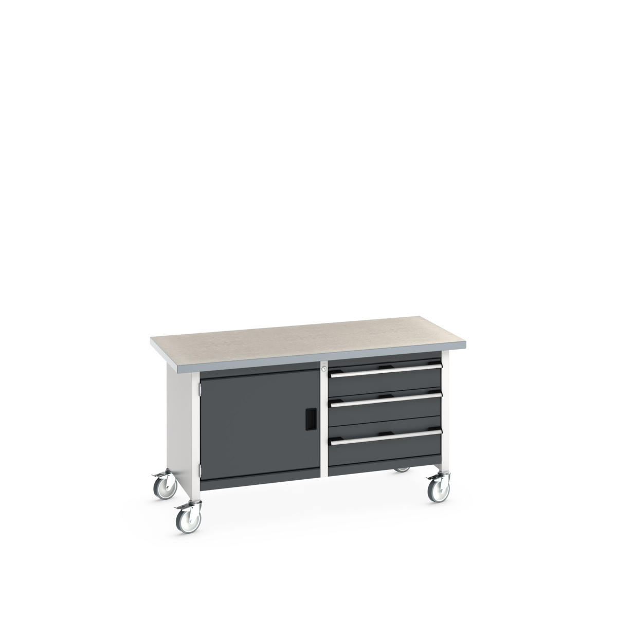 41002102. - cubio mobile storage bench (lino)