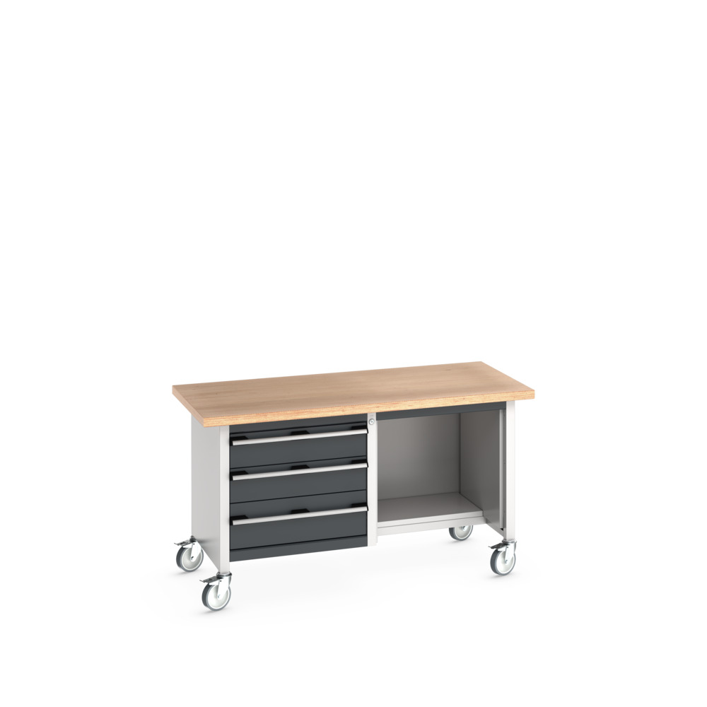 41002115. - cubio mobile storage bench (mpx)