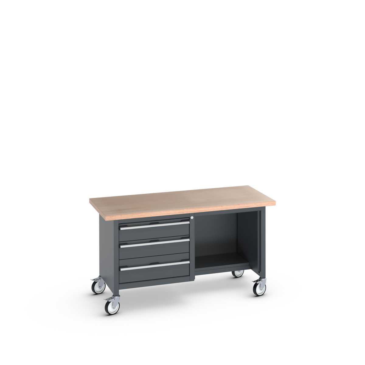 41002115.77V - cubio mobile storage bench (mpx)