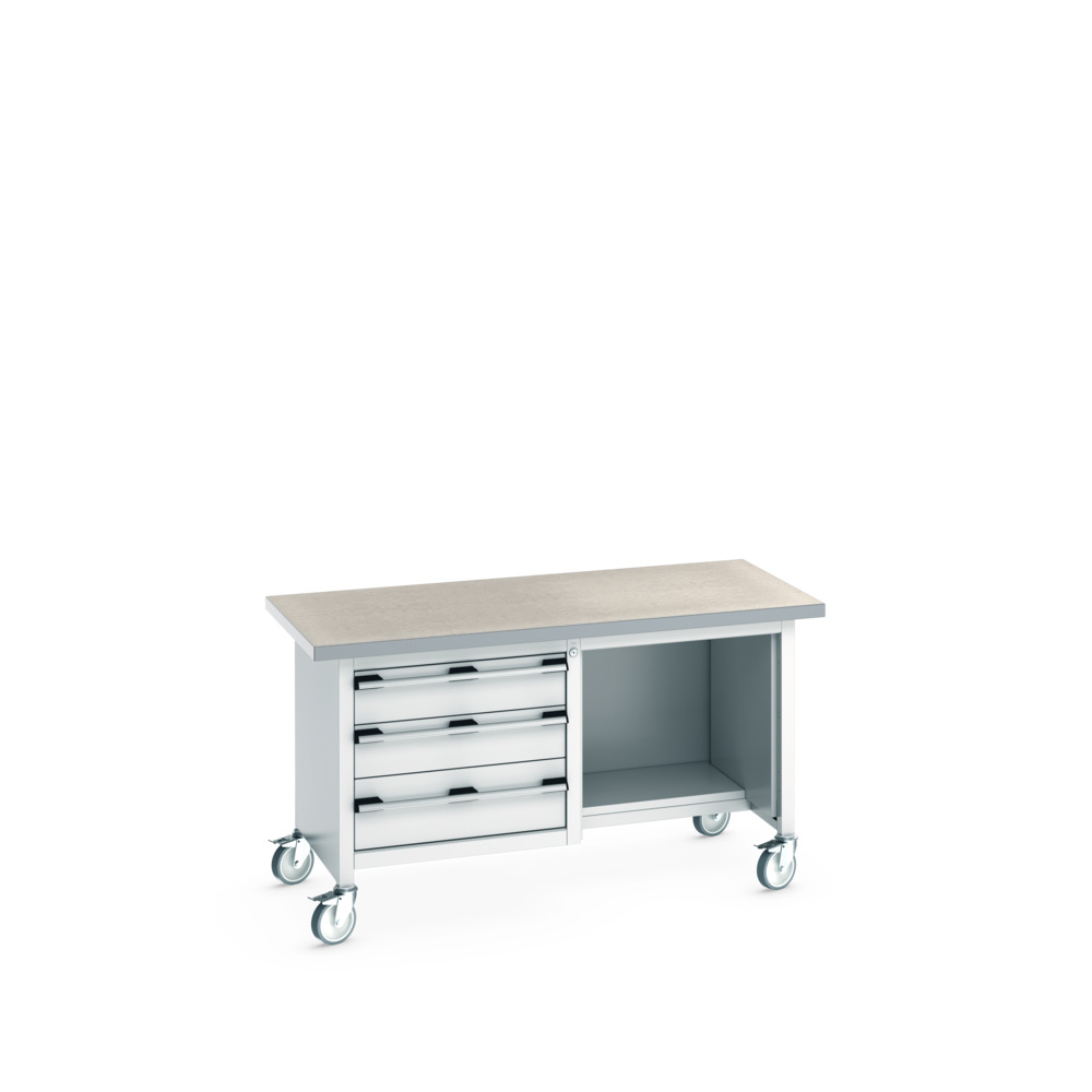 41002117.16V - cubio mobile storage bench (lino)