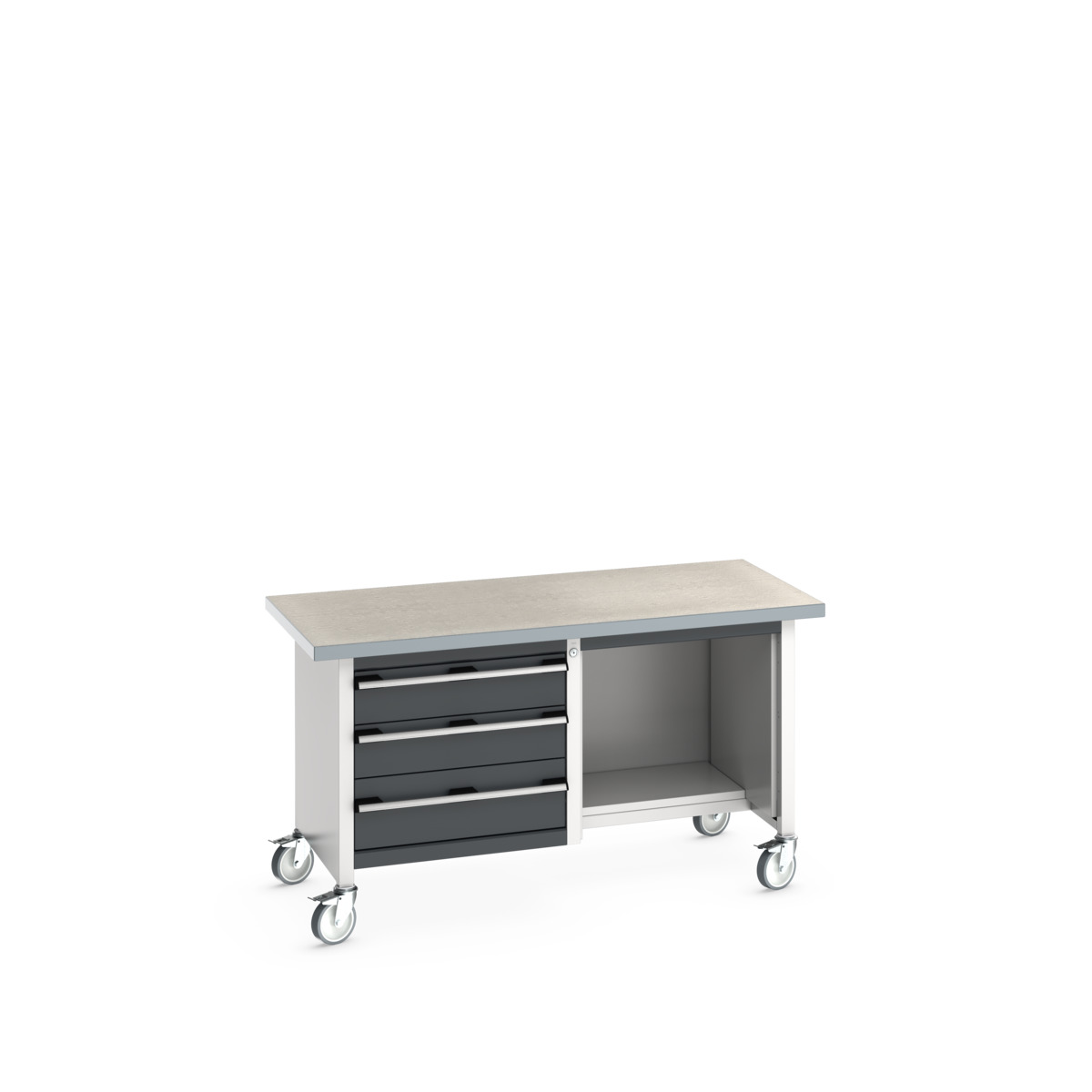 41002117.19V - cubio mobile storage bench (lino)