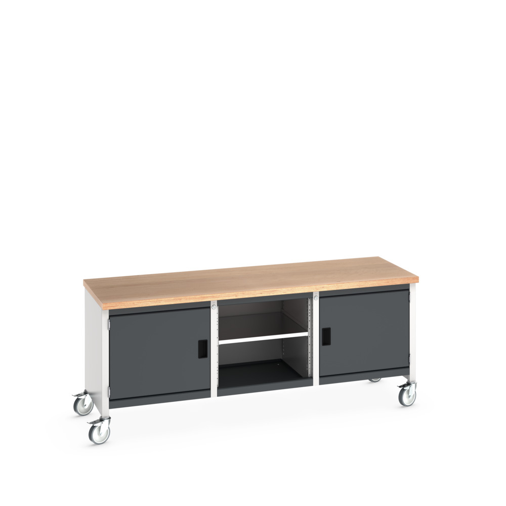 41002118. - cubio mobile storage bench (mpx)