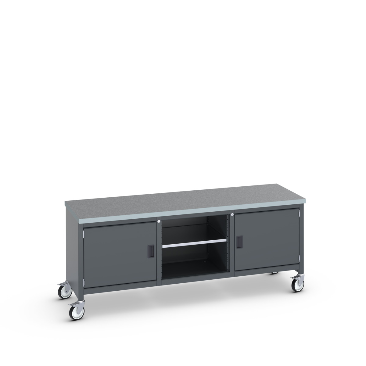 41002120.77V - cubio mobile storage bench (lino)