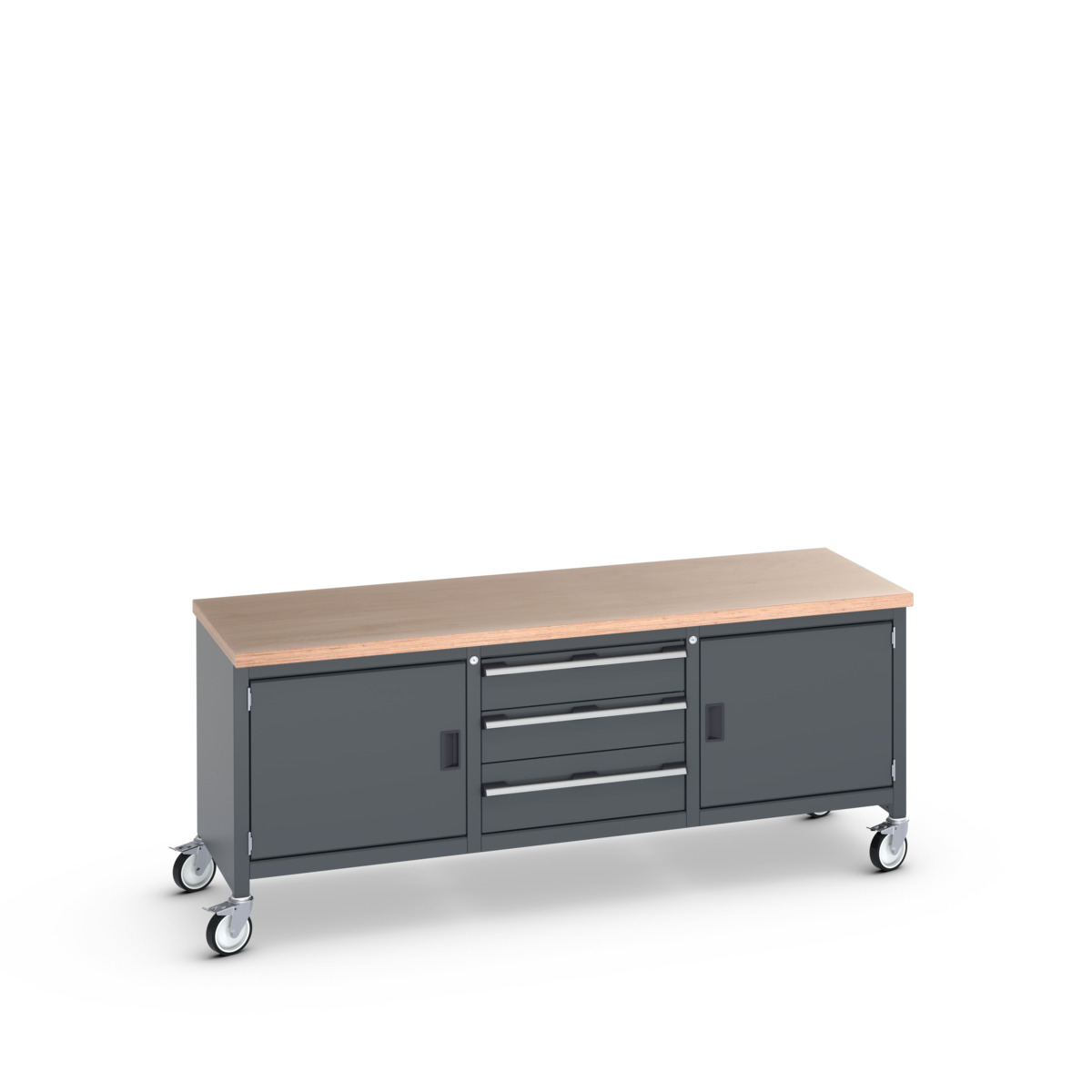 41002124.77V - cubio mobile storage bench (mpx)