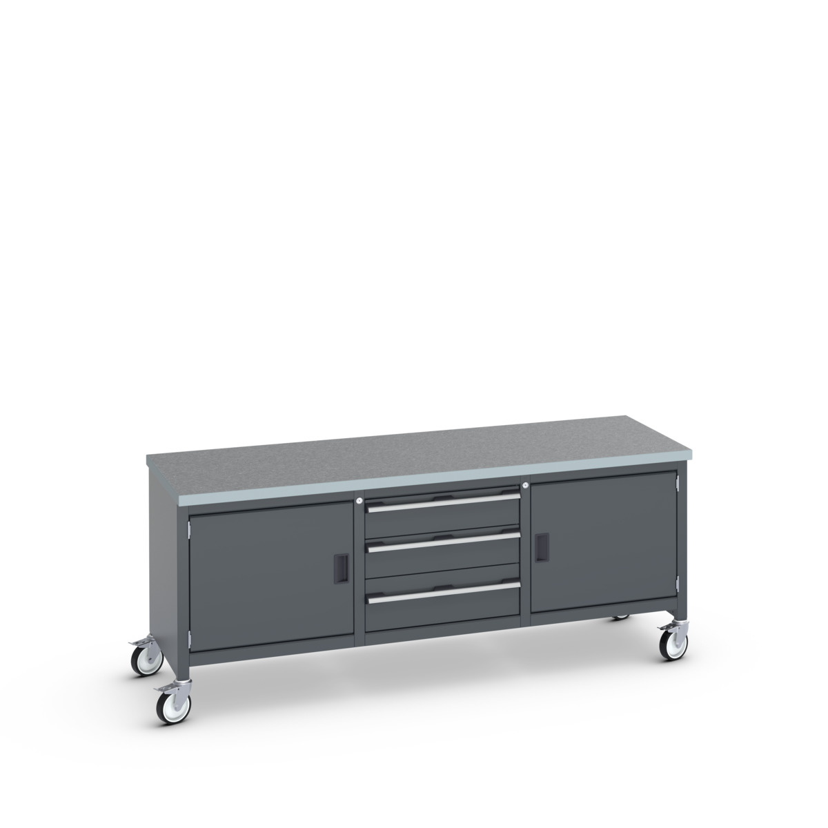 41002126.77V - cubio mobile storage bench (lino)
