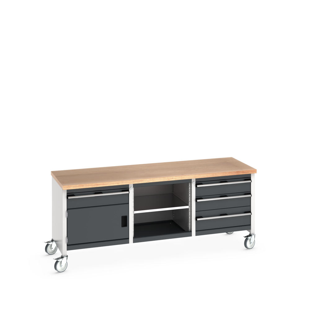 41002127. - cubio mobile storage bench (mpx)