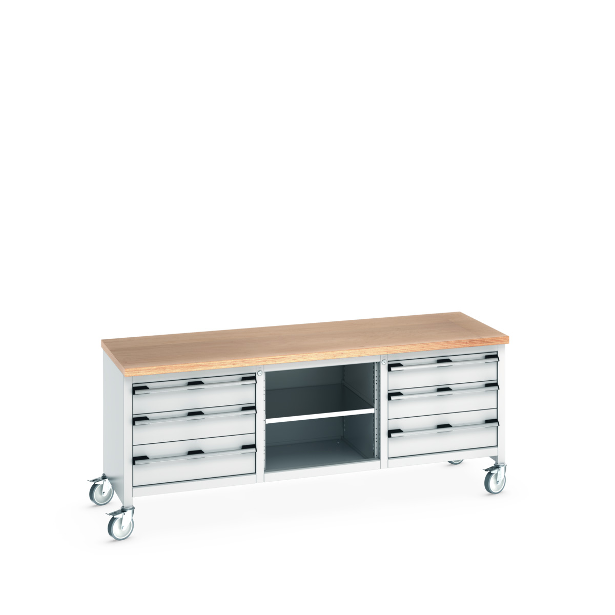 41002130.16V - cubio mobile storage bench (mpx)