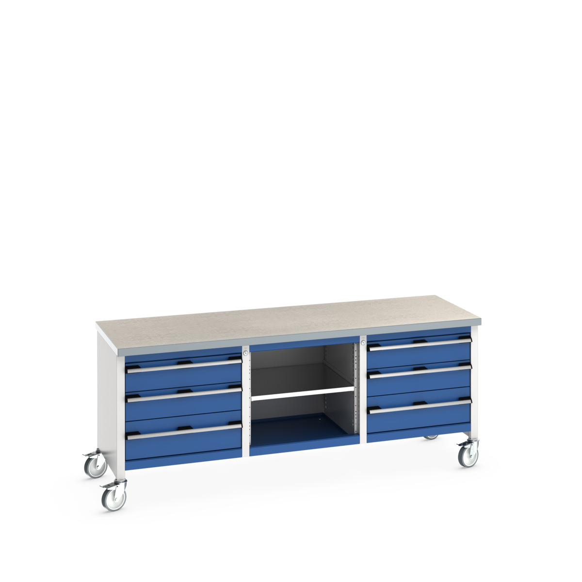 41002132.11V - cubio mobile storage bench (lino)