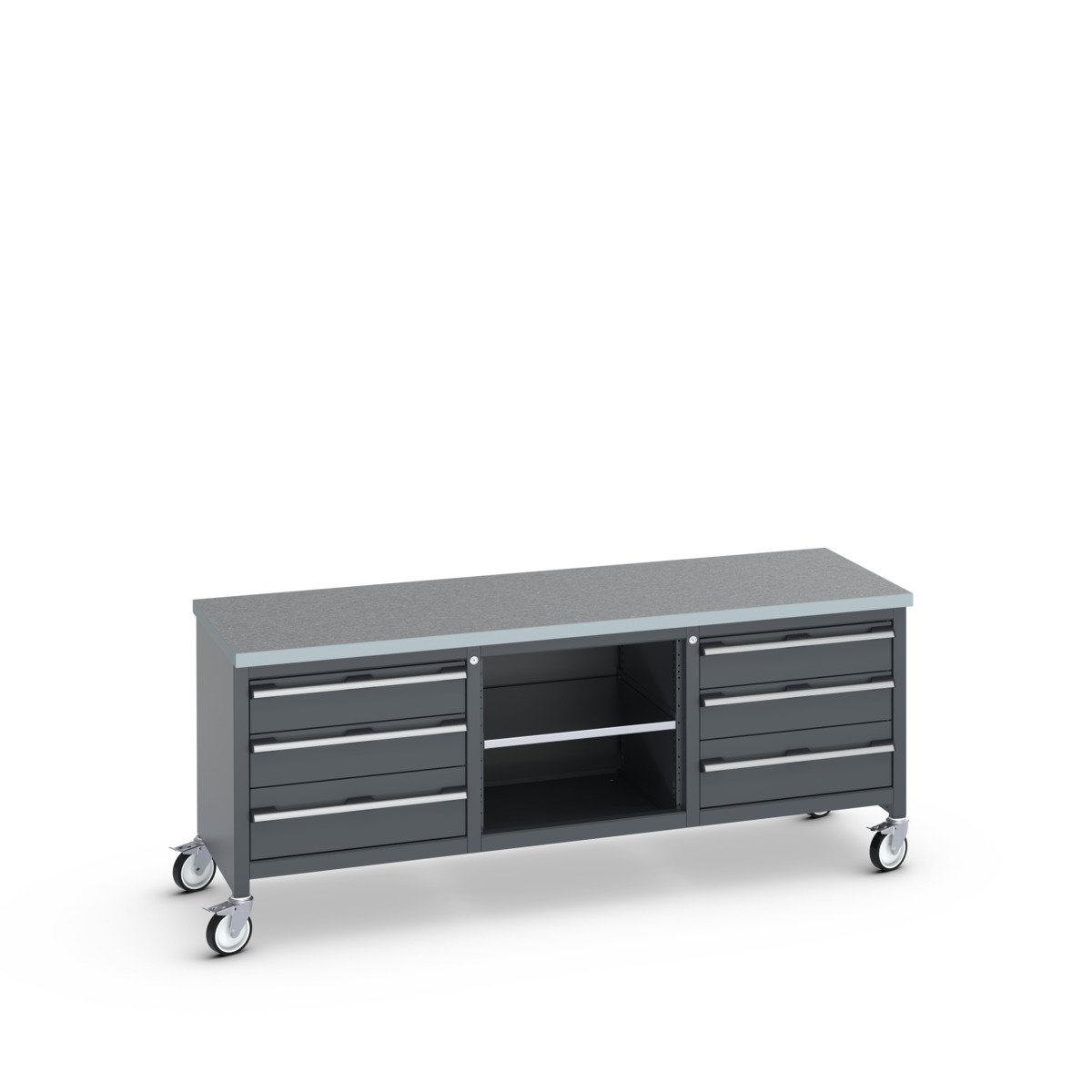 41002132.77V - cubio mobile storage bench (lino)