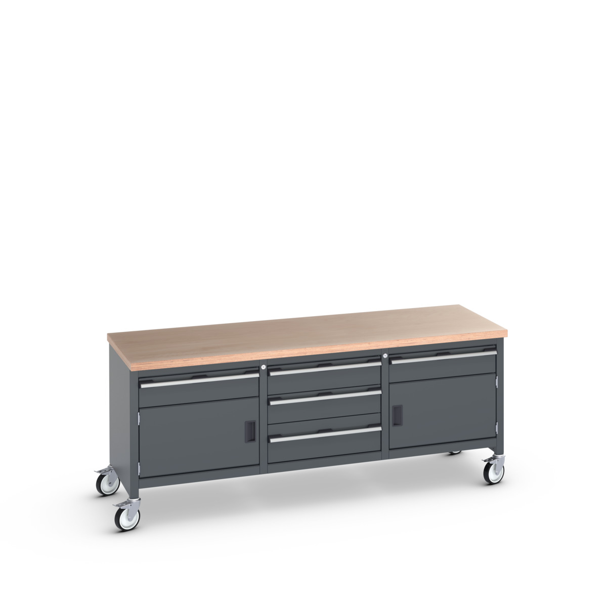 41002133.77V - cubio mobile storage bench (mpx)