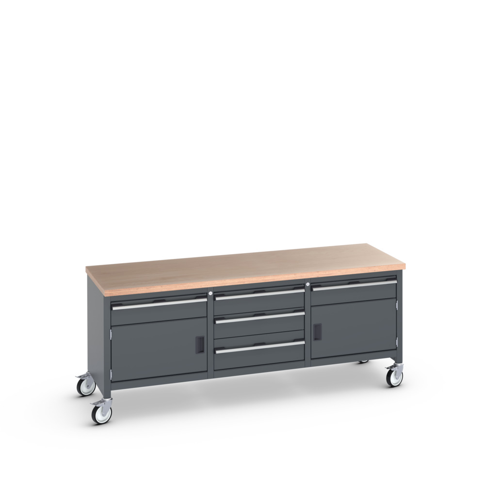41002133.77V - cubio mobile storage bench (mpx)