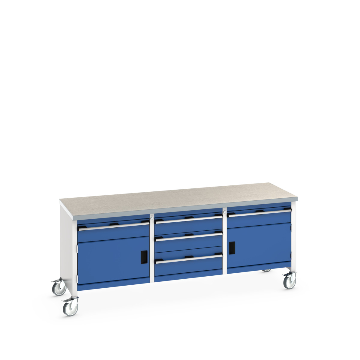 41002135.11V - cubio mobile storage bench (lino)