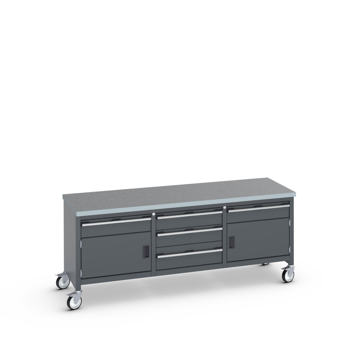 41002135.77V - cubio mobile storage bench (lino)