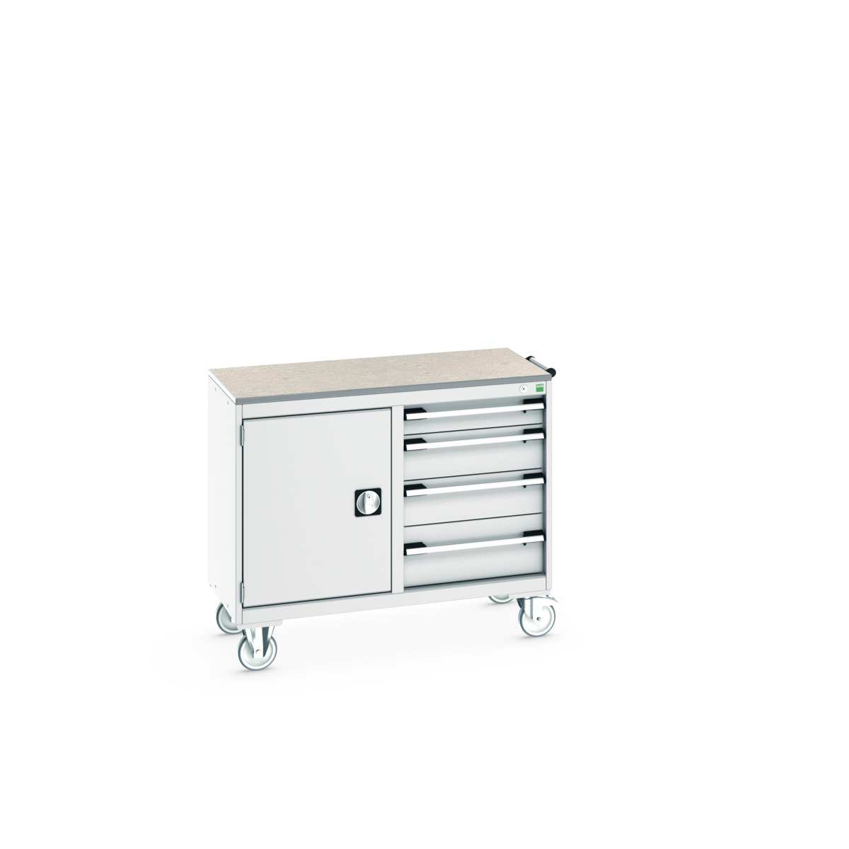 41006005.16V - cubio mobile cabinet 50/50 (lino)